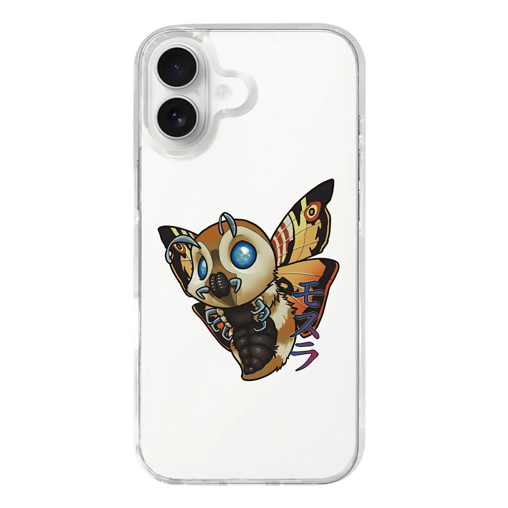 ゴジラ グッズ,モスラ - iPhone 17シリーズ 透明スマホケース – 薄型・耐衝撃・精密フィット保護カバー